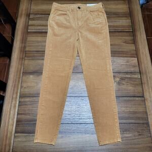 American Eagle Brown Corduroy Super Stretch Hi-Rise X-Short Jegging - Size 2 NWT